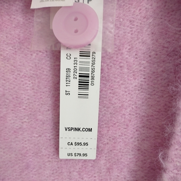 PINK Victoria's Secret Light Pink Cardigan - Picture 5 of 8